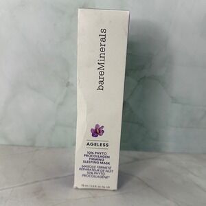 bareMinerals Ageless‎ 10% Phyto Procollagen Firming Sleeping Mask 2.5 fl oz New